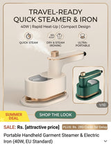 3 in 1 mini steam iron